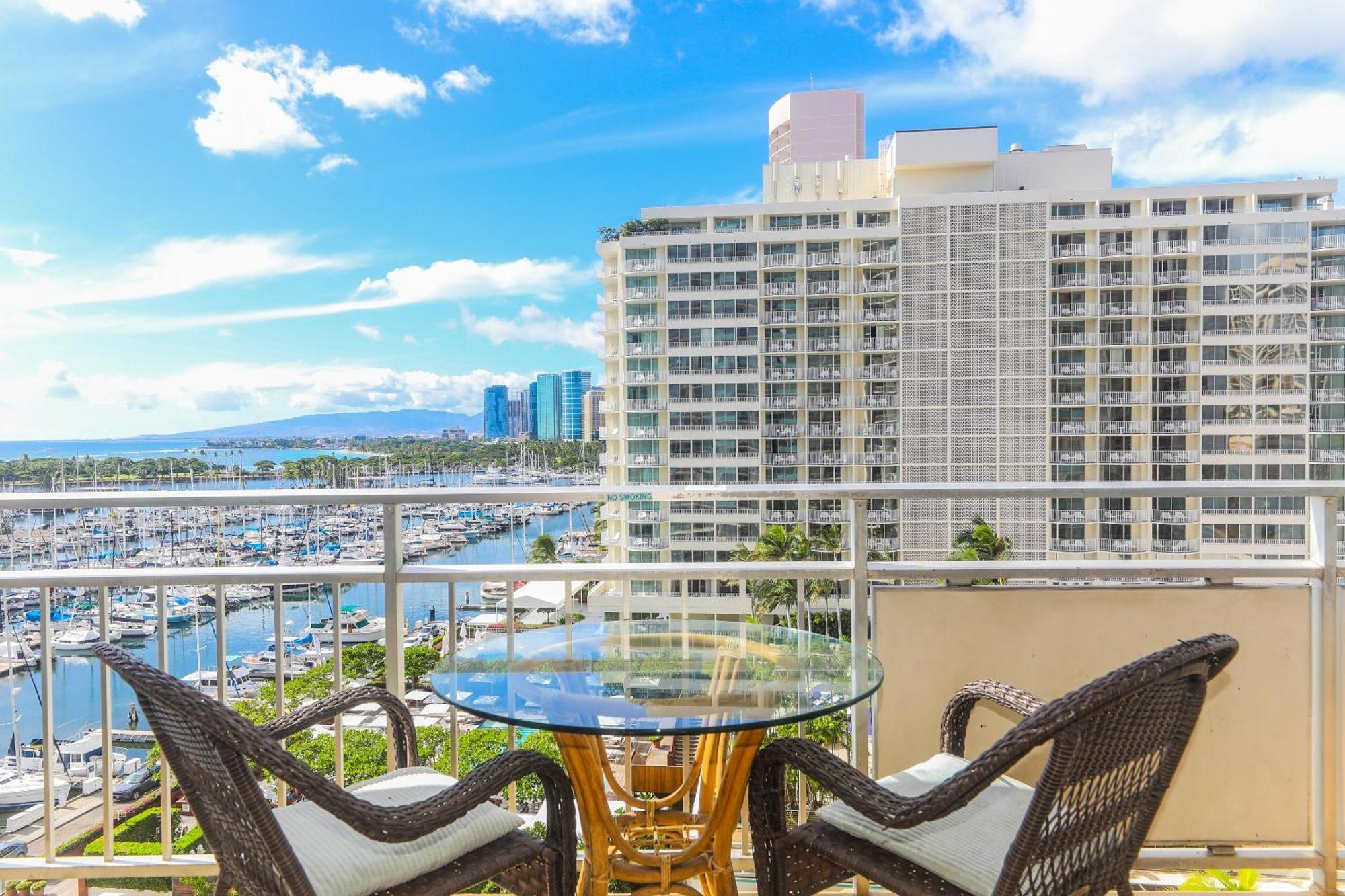 Ilikai Tower 931 Yacht Harbor View 1Br Apartment Honolulu Bagian luar foto